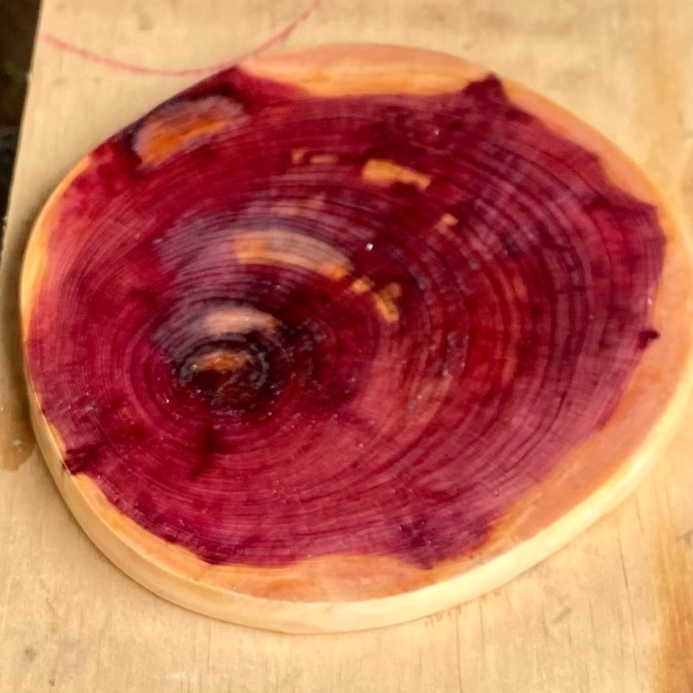 Real Wooden Cedar Coasters!